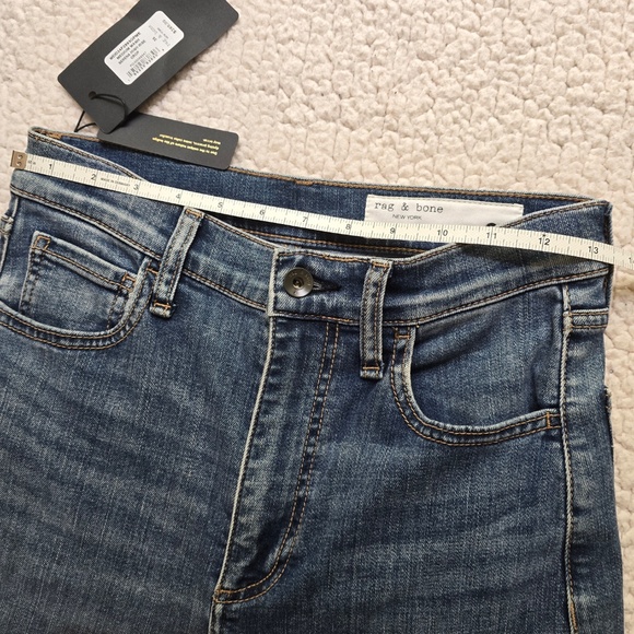 rag & bone Serena High Rise Crop Wide Leg Jeans Size 26 - Picture 13 of 15
